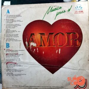 Disco de Vinilo Varios - Música Para El Amor Vinyl Record