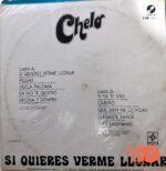 Disco de Vinilo Chelo - Si Quieres Verme Llorar Vinyl Record