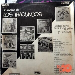 Disco de Vinilo Los Iracundos - Los Mejor De Los Iracundos Vinyl Record