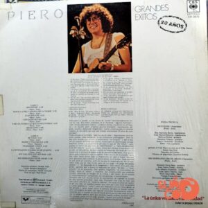 Disco de Vinilo Piero - 20 Años Vinyl Record