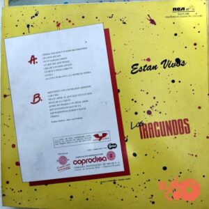 Disco de Vinilo Los Iracundos - Están En Vivo Vinyl Record