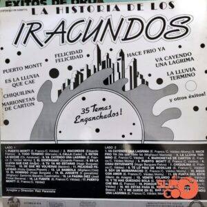 Disco de Vinilo Los Iracundos - La Historia De Los Iracundos Vinyl Record