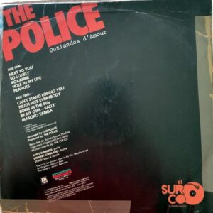 Disco de Vinilo The Police - Outlando’s D’ Amour Vinyl Record