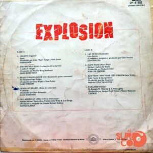 Disco de Vinilo Varios - Explosion Vinyl Record