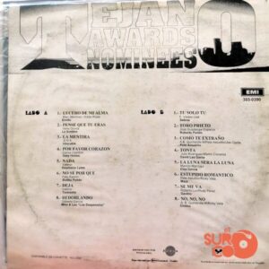Disco de Vinilo Varios - Tejano Awards Nominees Vinyl Record