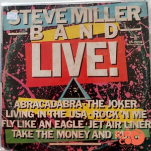 Disco de Vinilo Steve Miller - Steve Miller Band… Live ! Vinyl Record