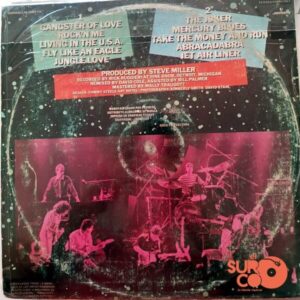 Disco de Vinilo Steve Miller - Steve Miller Band… Live ! Vinyl Record