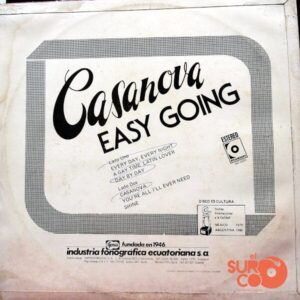 Disco de Vinilo Easy Going - Casanova Vinyl Record