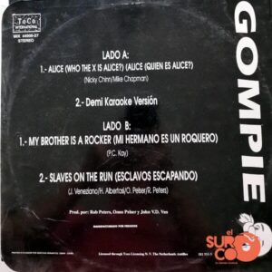 Disco de Vinilo Gompie - Alice, (Who The X Is Alice) Vinyl Record