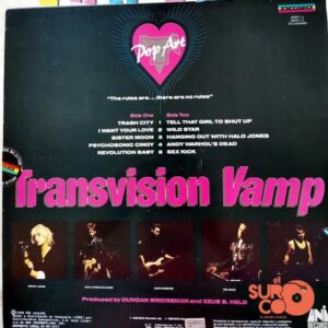 Disco de Vinilo Pop Art - Transvision Vamp Vinyl Record