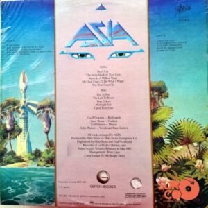 Disco de Vinilo Asia - Alpha Vinyl Record