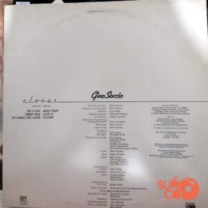 Disco de Vinilo Gino Soccio - Closer Vinyl Record