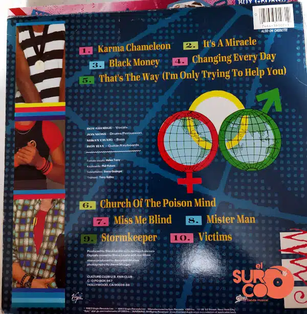 Disco de Vinilo Culture Club - Colour By Numbers Vinyl Record