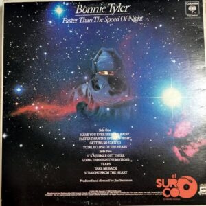 Disco de Vinilo Bonnie Tyler - Faster Than The Speed Of Night Vinyl Record