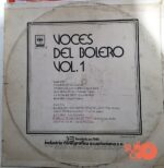 Disco de Vinilo Varios - Voces Del Bolero Vol 1 Vinyl Record