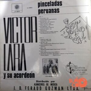 Disco de Vinilo Victor Lara - Pinceladas Peruanas Vinyl Record