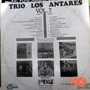 Disco de Vinilo Trío Los Antares - Tríos Los Antares Vol 7 Vinyl Record