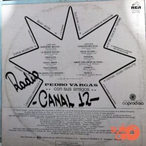 Disco de Vinilo Pedro Vargas - Pedro Vargas Y Sus Amigos Vinyl Record
