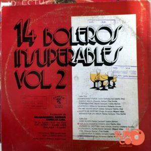 Disco de Vinilo Varios - 14 Boleros Insuperables Vinyl Record
