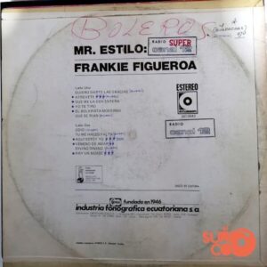 Disco de Vinilo Frankie Figueroa - Mr. Estilo Vinyl Record
