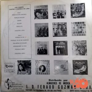 Disco de Vinilo Los Condes - Los Condes Cantan La Música De Lara Vinyl Record