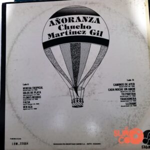 Disco de Vinilo Chucho Martínez Gil - Añoranza Vinyl Record