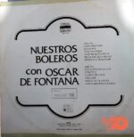 Disco de Vinilo Oscar De Fontana - Nuestros Boleros Con Oscar De Fontana Vinyl Record