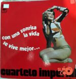 Disco de Vinilo Cuarteto Imperial - Con Una Sonrisa La Vida Se Vive Mejor Vinyl Record