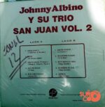 Disco de Vinilo Johnny Albino Y Su Trío San Juan - Johnny Albino Y Su Trío San Juan Vol 2 Vinyl Record