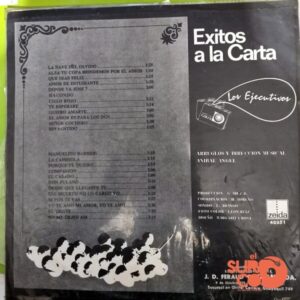 Disco de Vinilo Los Ejecutivos - Éxitos A La Carta Vinyl Record