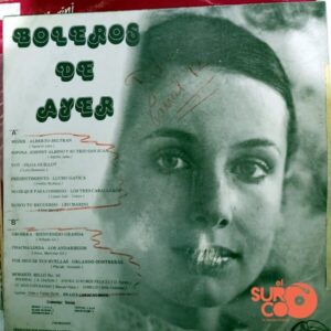 Disco de Vinilo Varios - Boleros De Ayer Vinyl Record