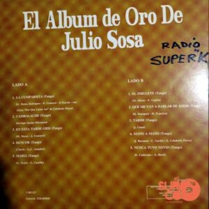 Disco de Vinilo Julio Sosa - El Album De Oro Vinyl Record