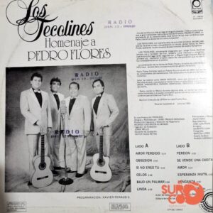 Disco de Vinilo Los Tecolines - Homenaje A Pedro Flores Vinyl Record