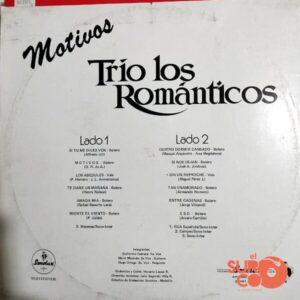 Disco de Vinilo Trío Los Románticos - Motivos Vinyl Record