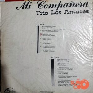 Disco de Vinilo Trío Los Antares - Mi Compañera Vinyl Record