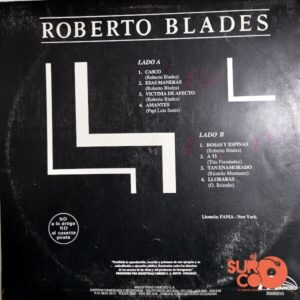 Disco de Vinilo Roberto Blades - Viviendo Vinyl Record