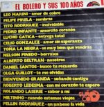 Disco de Vinilo Varios - El Bolero Y Sus 100 Años Vinyl Record