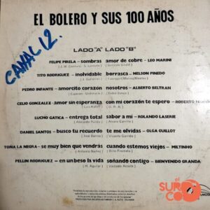 Disco de Vinilo Varios - El Bolero Y Sus 100 Años Vinyl Record