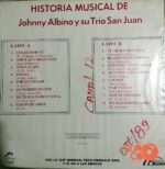 Disco de Vinilo Johnny Albino Y Su Trío San Juan - Historia Musical De Johnny Albino Y Su Trío San Juan Vinyl Record