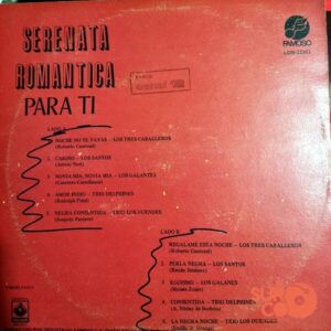 Disco de Vinilo Varios - Serenata Romántica Para Ti Vinyl Record