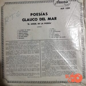 Disco de Vinilo El Angel De La Poesía - Glauco Del Mar Vinyl Record