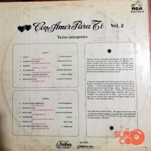 Disco de Vinilo Varios - Con Amor Para Ti Vol 2 Vinyl Record