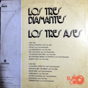 Disco de Vinilo Los Tres Ases, Los Tres Diamantes - Los Tres Ases, Los Tres Diamantes Vinyl Record