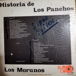 Disco de Vinilo Los Morunos - Historia De Los Panchos Vinyl Record