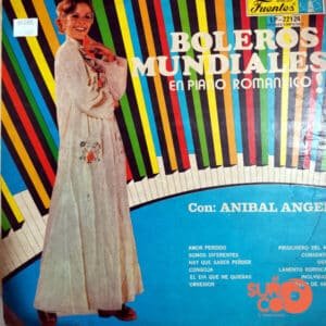 Aníbal Angel - Boleros Mundiales En Piano Romántico Vinilo