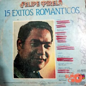 Disco de Vinilo Felipe Pirela - 15 Éxitos Románticos Vinyl Record