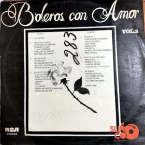 Disco de Vinilo Santo Morales - Boleros Con Amor Vol 2 Vinyl Record