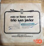 Disco de Vinilo Trío San Javier - Esto Se Llama Amor Vinyl Record
