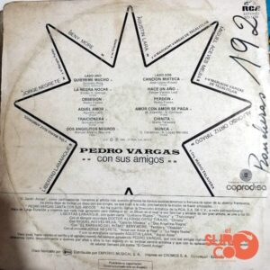 Disco de Vinilo Pedro Vargas  - Pedro Vargas Con Sus Amigos Vinyl Record