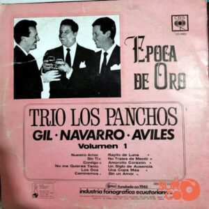 Disco de Vinilo Trío Los Panchos - Época De Oro Vol 1 Vinyl Record